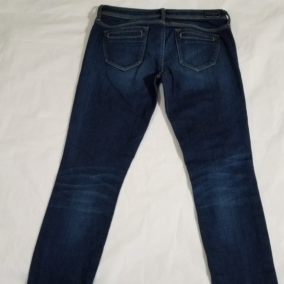 T7 guess Jean's 28 skinny zip up bottoms - Picture 4 of 8